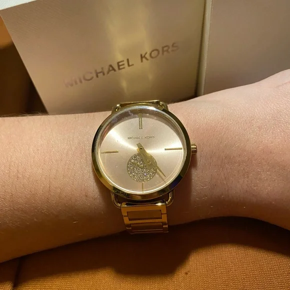 Michael Kors Women's Portia Stainless Steel Bracelet Watch 36mm. *NEVER WORN* - Picture 5 of 11